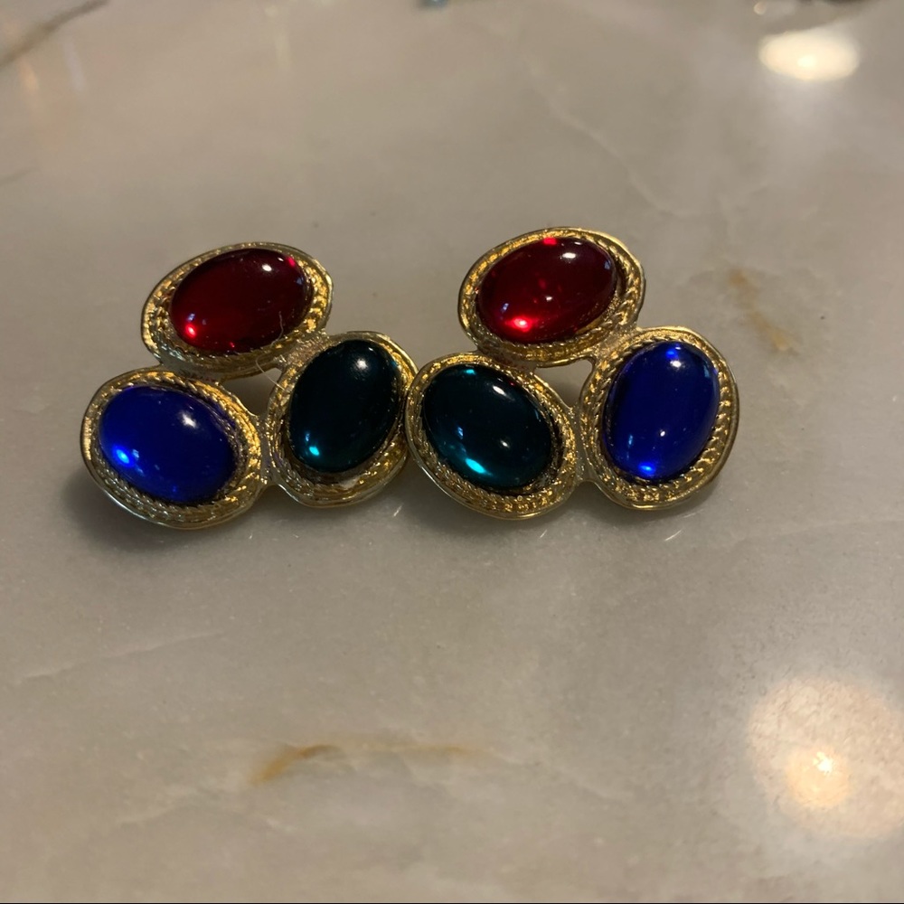 Vintage Jeweled Earrings